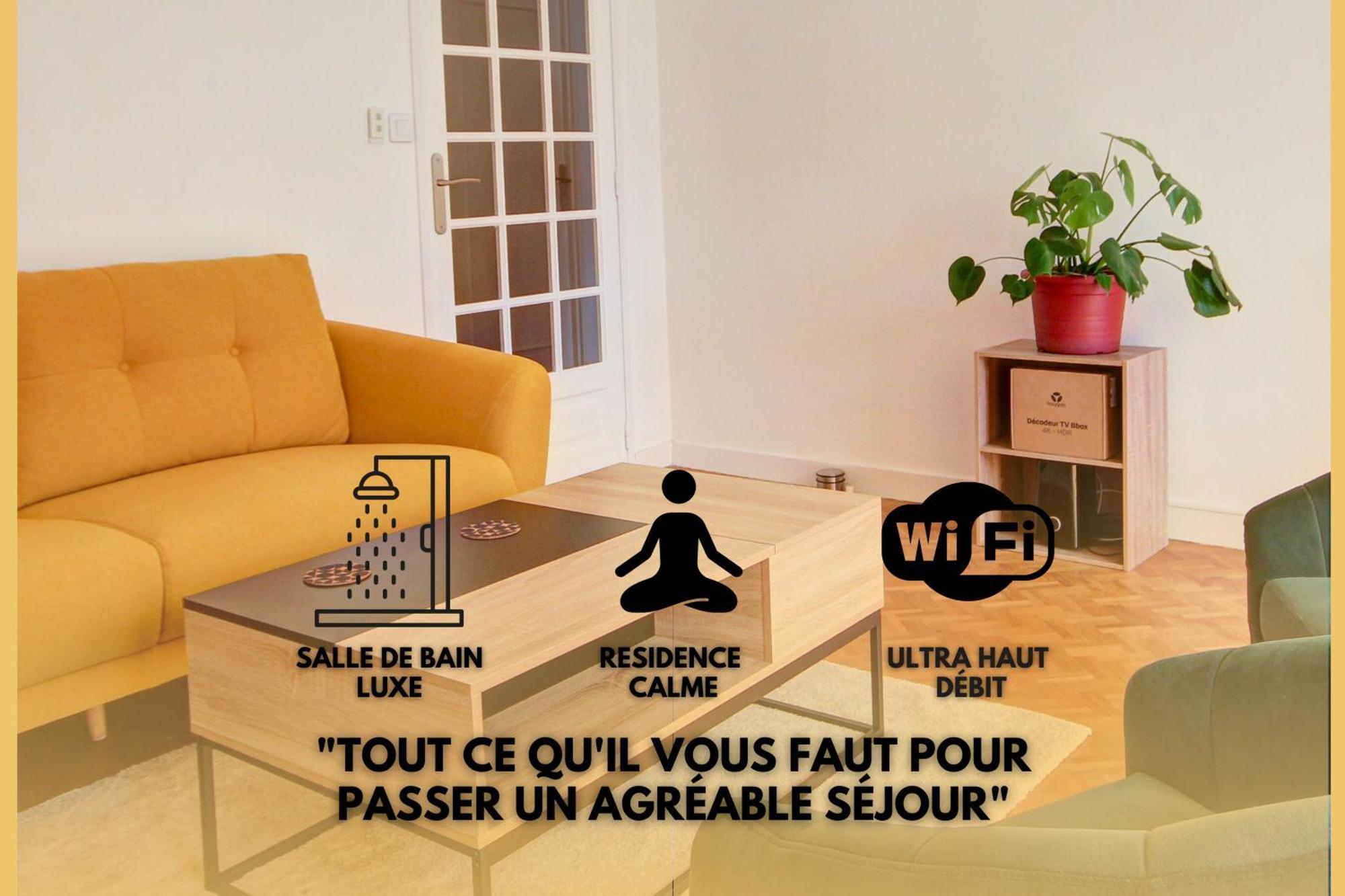 Suite T5 Rennes Gare - Parking Prive Gratuit Esterno foto